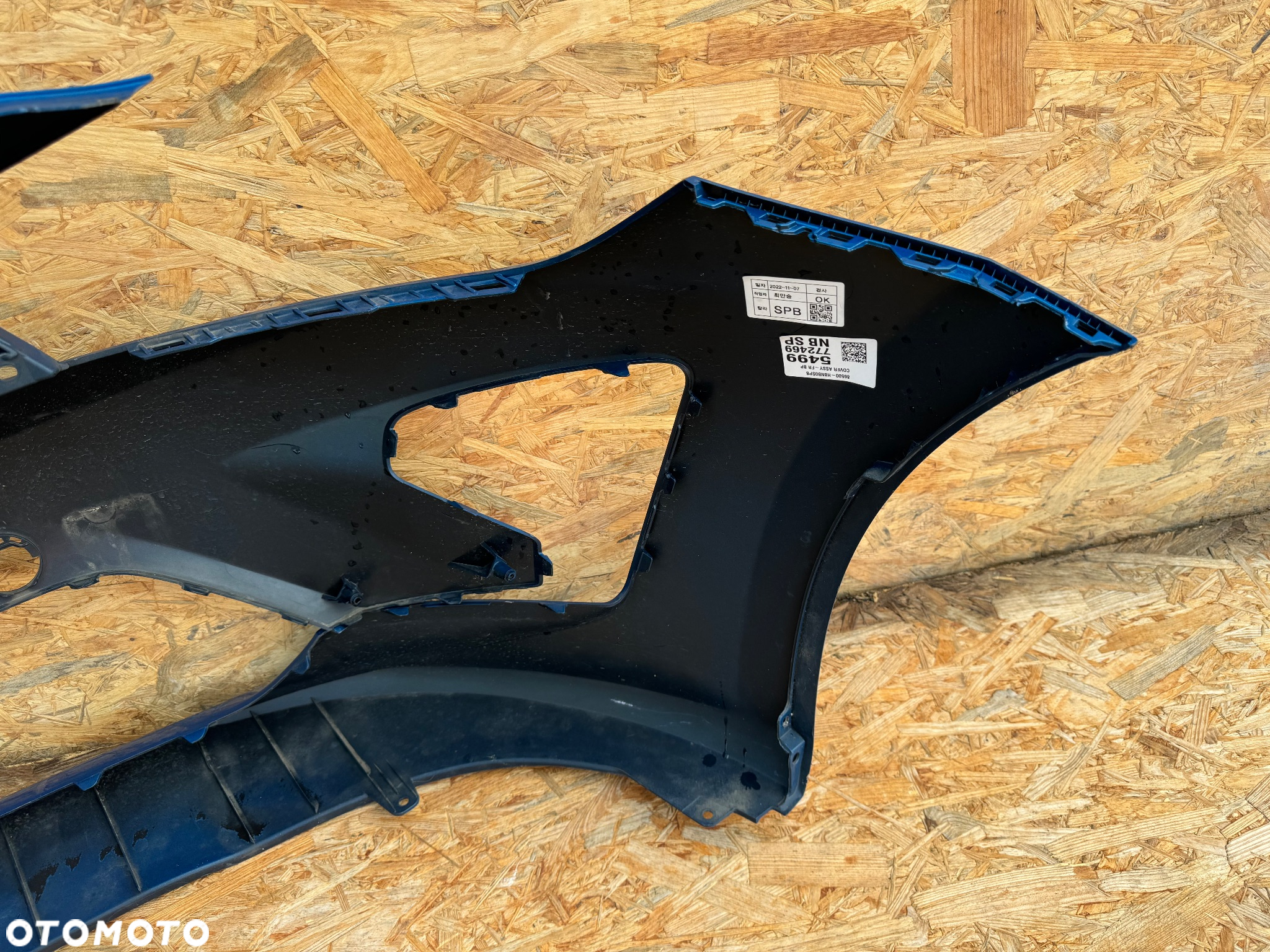 ZDERZAK PRZÓD PRZEDNI KIA RIO IV 4 LIFT 21+ NOWE LOGO BEZ DZIUR 86511-H8AD0 ORYGINAŁ - 9