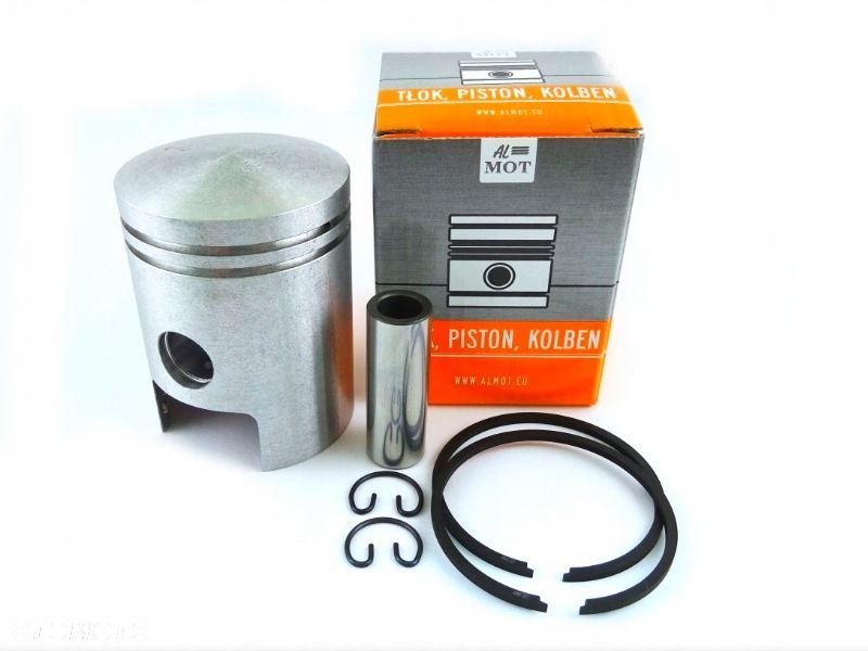 polski tłok almot do mz etz 125 k20 53.00 mm sworzeń tłoka pierścienie kmp