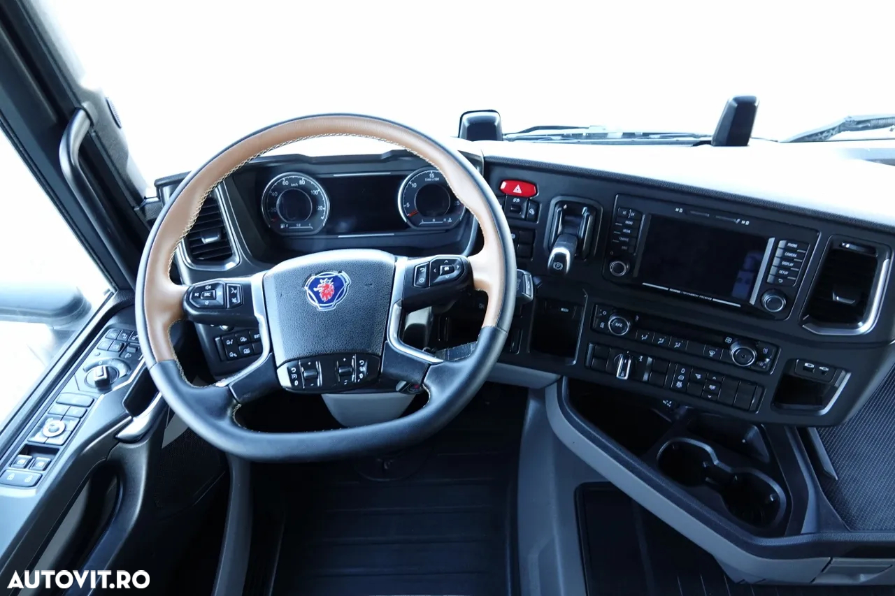 Scania R 450 / RETARDER / HIDRAULICĂ / LOW CAB / JANTE ALIE / ANVELOPE 100% / DUPĂ CONTRACTUL DE SERVICE - 28