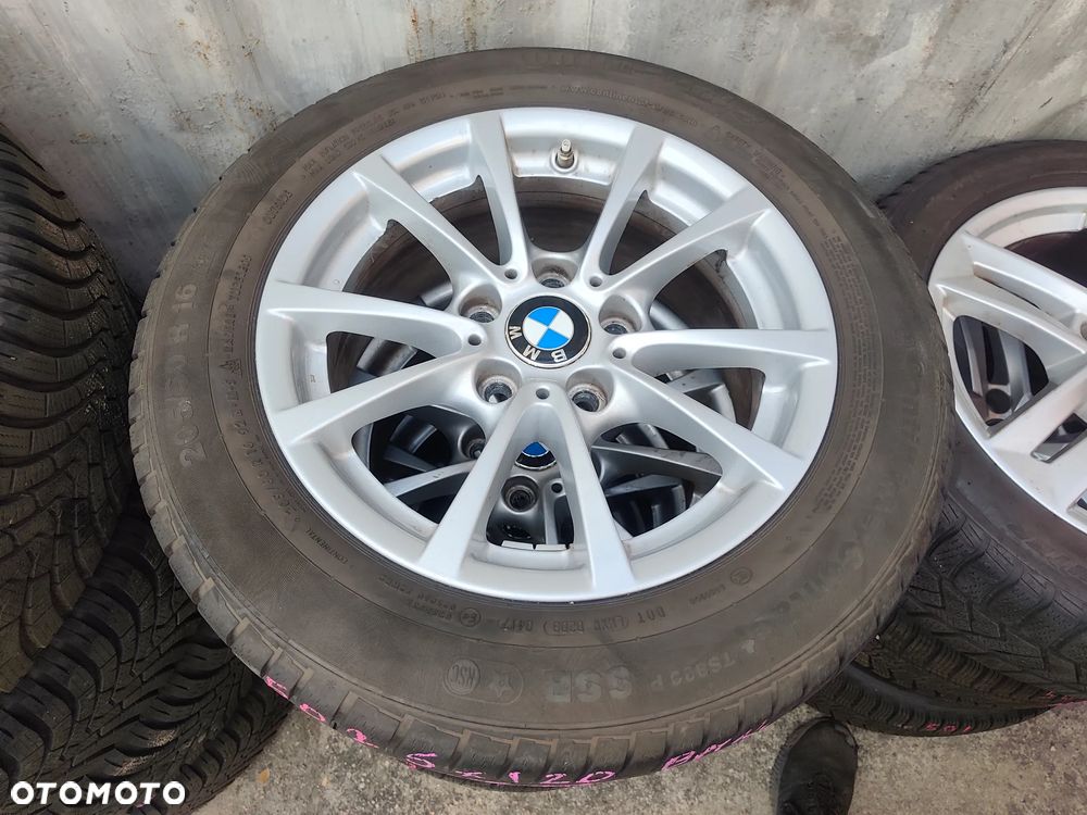5x120 Felgi Aluminiowe Alufelgi Oryginalne 16 Koła Zimowe Zima BMW 3 SERIA E90 E91 3 E36 E46 F30 F31 Z3 1 E81 E87 E88 F20 6,5mm VW TRANSPORTER T5 T6 Legnica ALU-RAD 205/60 STYLING WZÓR 390 - 1