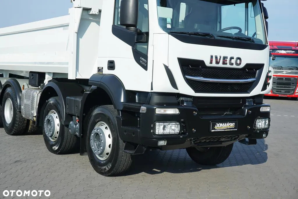 Iveco / TRAKKER / 480 / E 6 / WYWROTKA / 8 X 4 / HYDROBURTA / RETARDER - 32