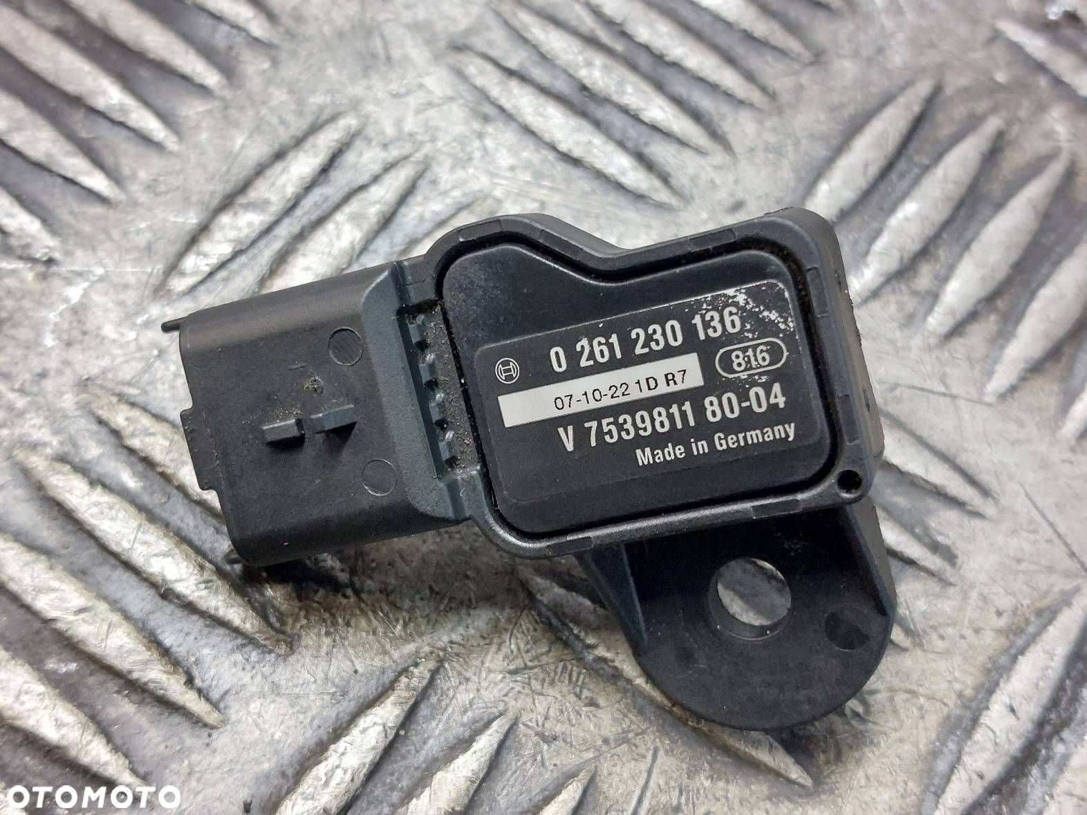 MAPSENSOR CZUJNIK CIŚNIENIA PEUGEOT 207 I 1.4 16V V753981180 - 1