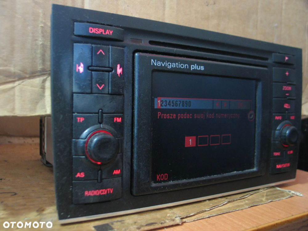 radio radioodtwarzacz nawigacja navi plus audi A4 B6 8E0035192B - 3