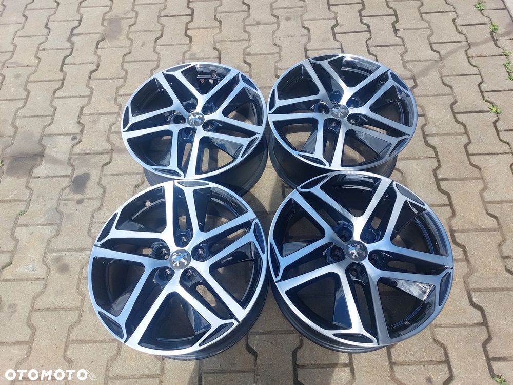 PEUGEOT 308 T9 FELGI ALUFELGI OE 9677989877 R18 8J ET48 5X108 JAK NOWE - 1