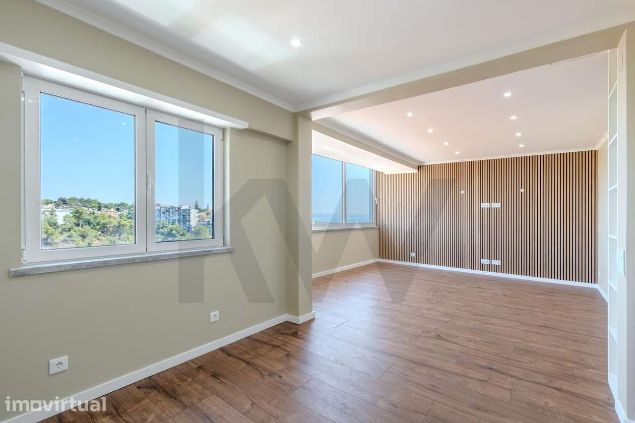 T2 Totalmente remodelado a estrear com vista mar e Cascais - Grande imagem: 4/48