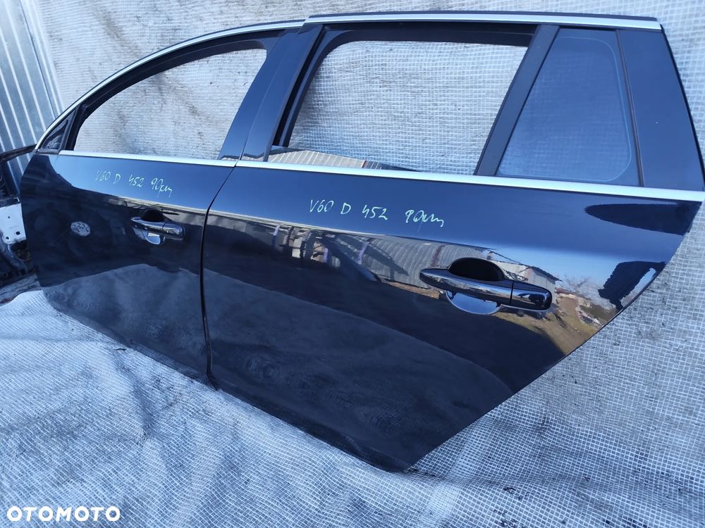 Volvo V60 I 10-18 Drzwi Przód Tył Lewe Tył Kompletne w kolor 452 2 sztuki - 14