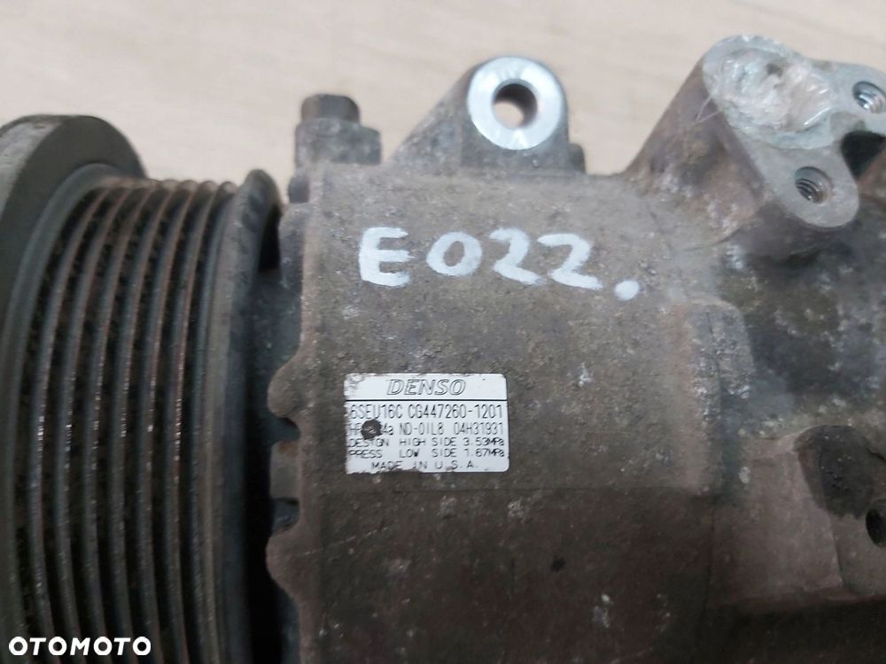 TOYOTA Camry VI XV40 2,4 vvti sprężarka klimatyzacji 06-11r 447260-1201 - 2