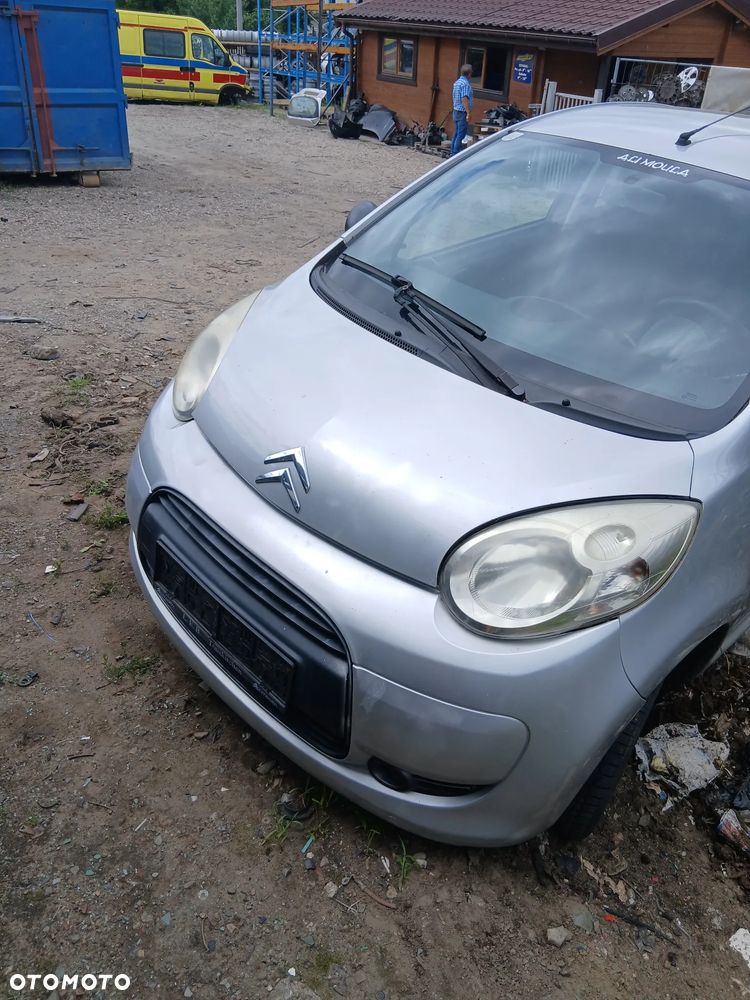 CITROEN C1 06- SILNIK 1.0B 1KR-B52 MASKA DRZWI ZDERZAK BŁOTNIK REFLEKTORY KLAPA TYŁ  LAK KTB - 4