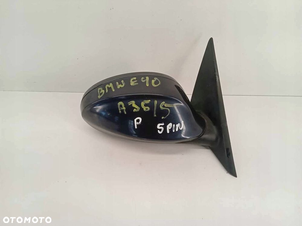 LUSTERKO PRAWE BMW 3 E90 05-11 5 PIN A35/5 - 1