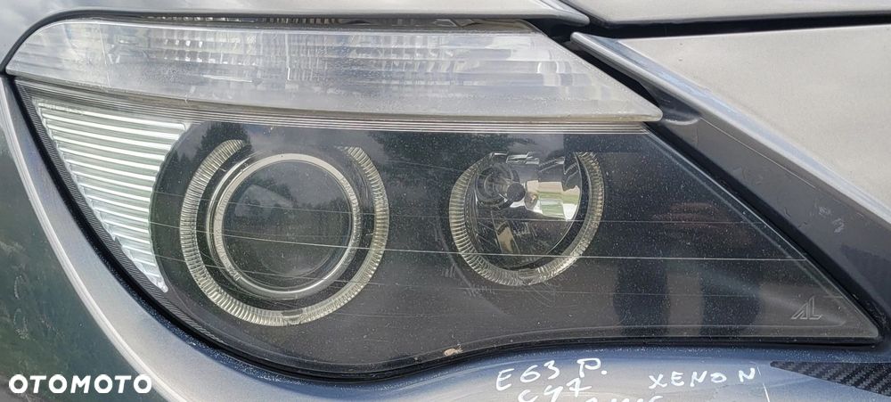 LAMPA PRAWY PRZÓD PRZEDNIA XENON SKRĘTNY BMW E63 E64 PRZEDLIFT EUROPA