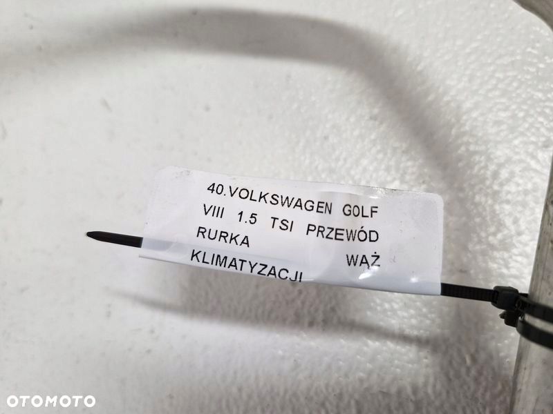 VOLKSWAGEN GOLF VIII 1.5 TSI PRZEWÓD RURKA WĄŻ KLIMATYZACJI 5Q0816743H 5WB816738 - 7