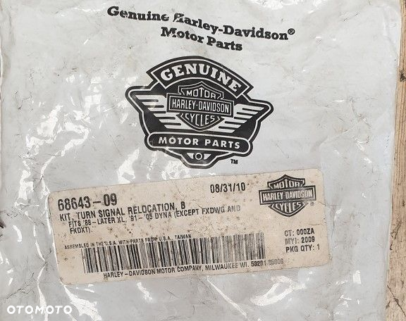 Zestaw do relokacji kierunkowskazów Harley Davidson Dyna Sportster 68643-09 - 5