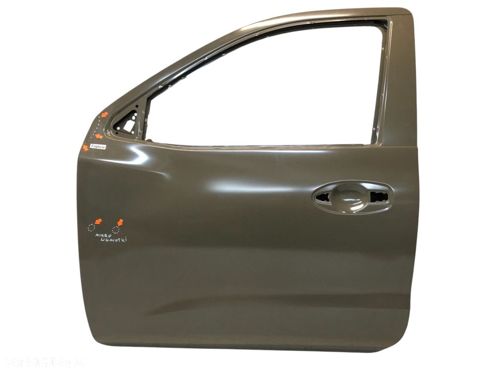 NISSAN NAVARA IV NP300 D23 2015-2022 Single CAB Drzwi przód LEWE