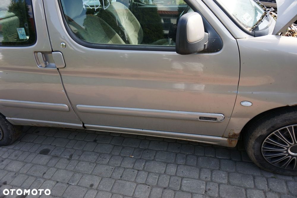 DRZWI PRZEDNIE PRAWE BERLINGO I LIFT II M59 KDDC  SREBRNY CITROEN 2002-2008 - 4