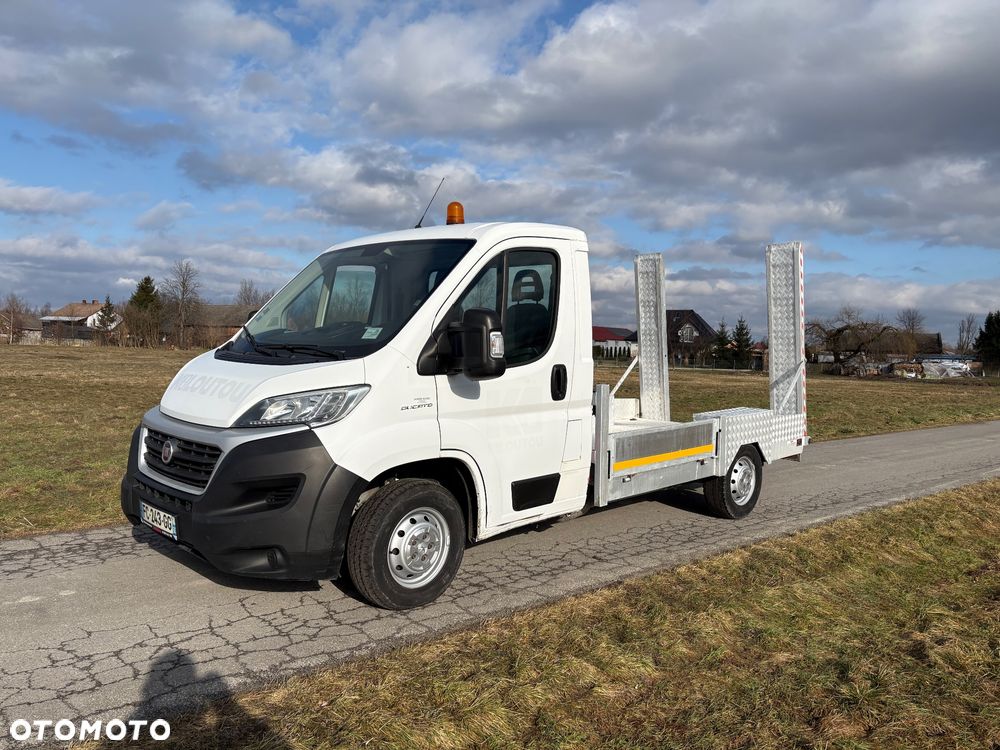Fiat FIAT DUCATO 2.3 JTD 130/LAWETA BUDOWLANA/WYCIĄGARKA/KLIMA/SUPER STAN - 1