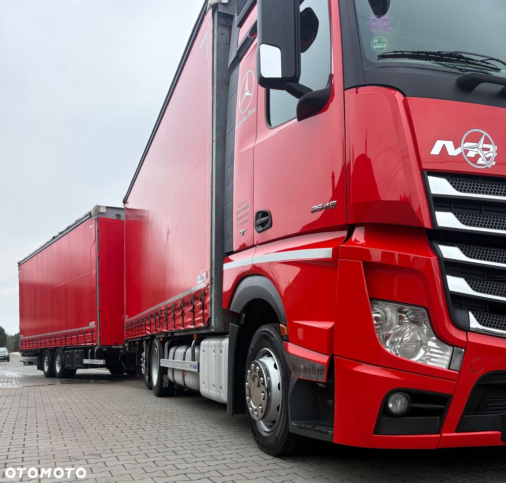 Mercedes-Benz Actros Big Space 2545 Zestaw/Tandem Przejazdowy Nowe Opony - 11