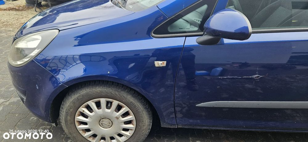 Błotnik lewy prawy przedni Opel Corsa D 2007r 3d hatchback Z21B - 2