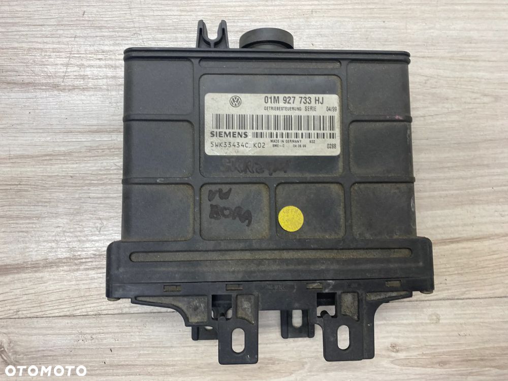 MODUŁ STEROWNIK KOMPUTER SKRZYNI BIEGÓW VW BORA  01M927733HJ 5WK33434C - 1