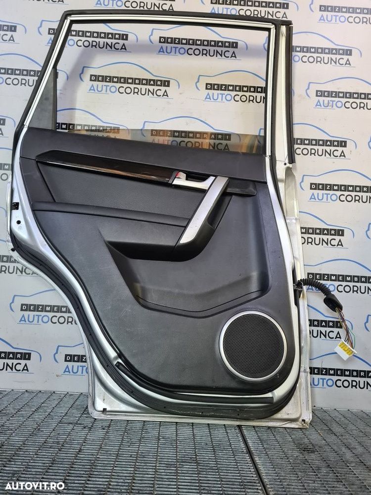 Usa Stanga Spate Chevrolet Captiva Facelift 2011 - 2014 SUV 4 Usi ARGINTIU (973) ÎNDOITĂ - 7