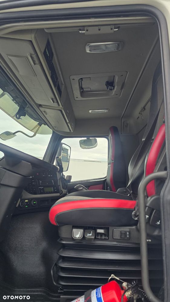 Volvo FM 370 6x2 rama do zabudowy, beczka asenizacyjna mleko laweta full air oś skrętna niski przebieg! - 27