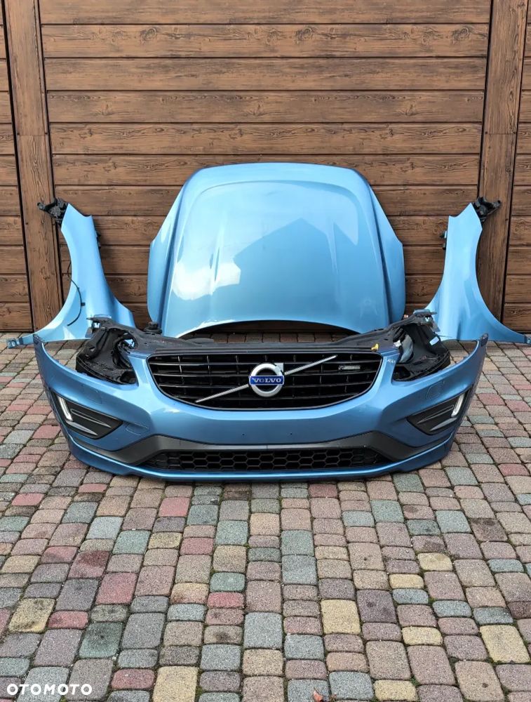 ZDERZAK PAS PRZEDNI MASKA BŁOTNIKI PRZÓD VOLVO XC60 I LIFT R-DESIGN 13- DIESEL 713-46