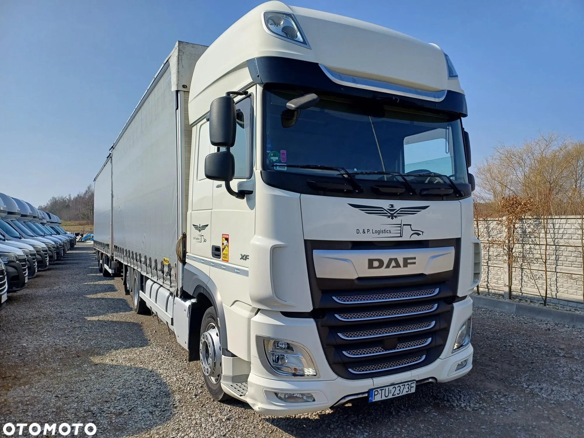DAF XF 480 SUPER SPACE CAB / ZESTAW TANDEM PRZEJAZDOWY 120m3 - 25