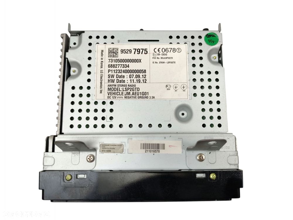 RADIO NAWIGACJA NAVI CHEVROLET CRUZE LIFT (12-14) 95297975 - 4