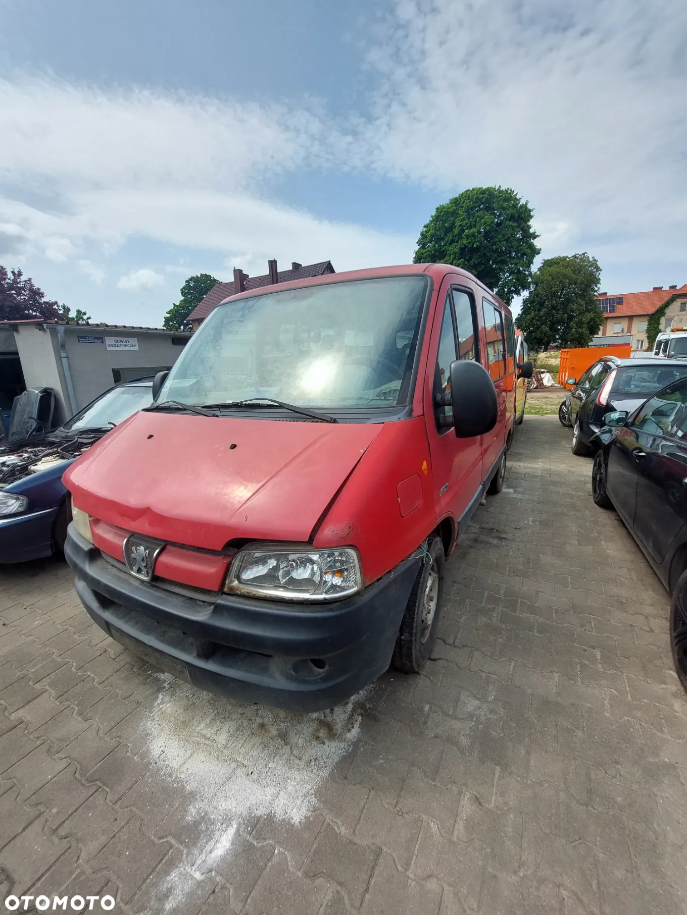 Peugeot boxer 2,2d 2003 na części drzwi szyba fotel lusterko - 5