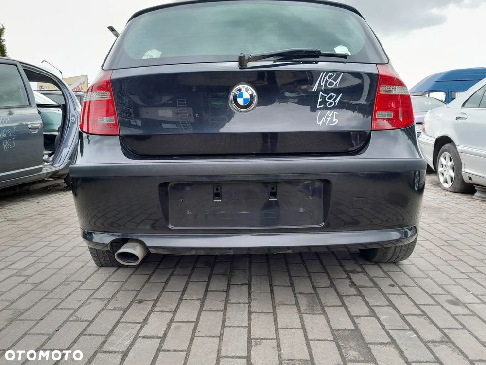 BMW E81 ZDERZAK TYLNY TYŁ KOLOR: 475 - 1