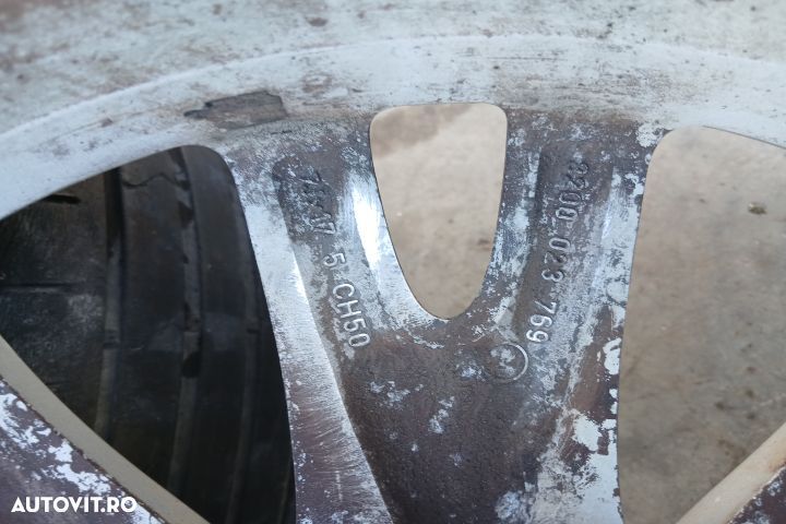 Jante aliaj cu anvelope 17 - set 8200023769 7JX17 225/45 R17 82000237 - 4