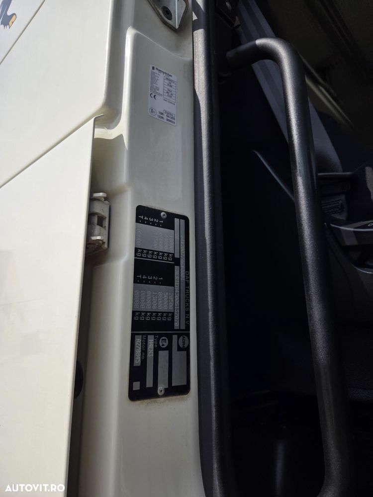 DAF XF460, 2017, 565.682km, KIT BASCULARE, AUTOMATA+RETARDER 6 trepte, anv 90% ok, 2 paturi, frigider, Euro 6, rezervor motorina aluminiu 590l, posibilitate leasing-PROMOTIE 16900 EUR+Tva - 40