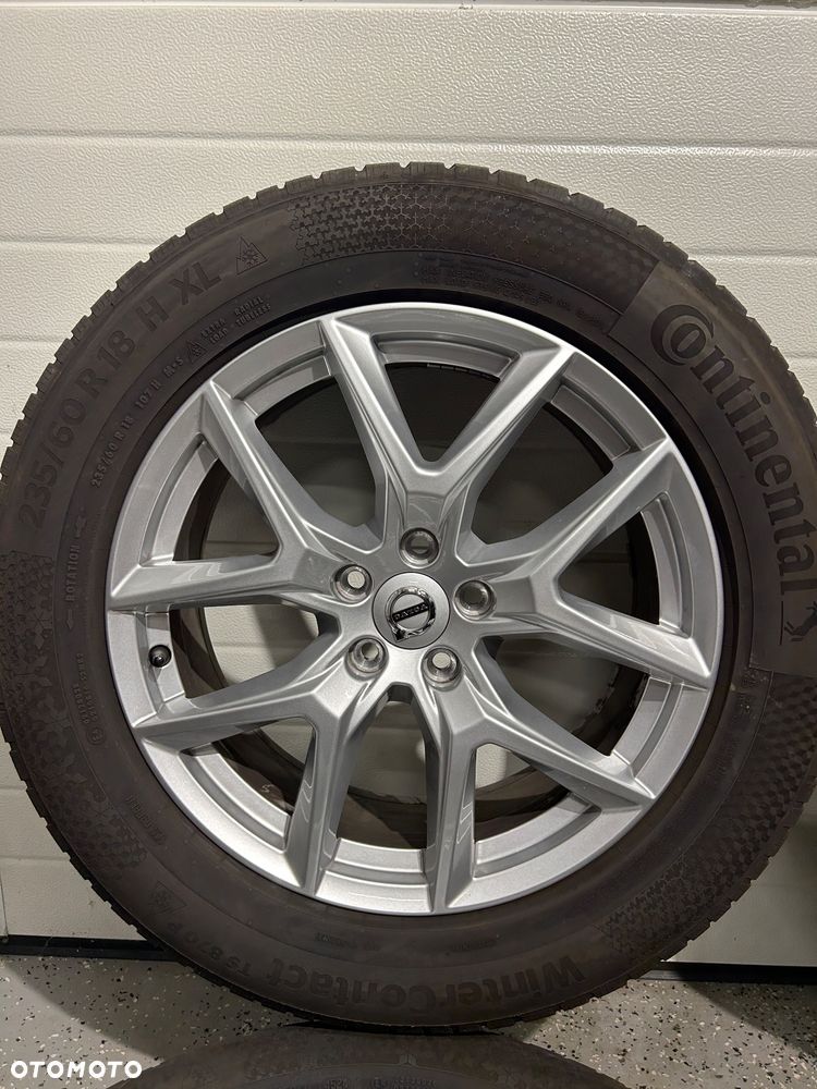 Oryginalne koła zimowe FELGI 18 VOLVO XC60 Continental 235/60R18 2025r. 7,5mm jak NOWE - 4