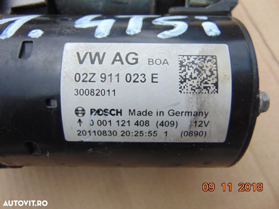 Electromotor VW 1.4 tsi Golf 6 Passat B7 Audi A3 Seat Leon Octavia 1.4 - 2