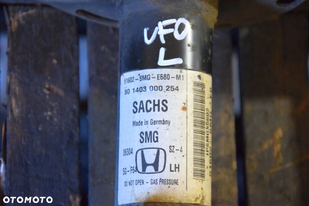 Honda Civic VIII UFO 06-11 Amortyzator prawy lewy kolumna MacPhersona 1.8 51602-SMG-E680 51601-SMG-E680 - 2