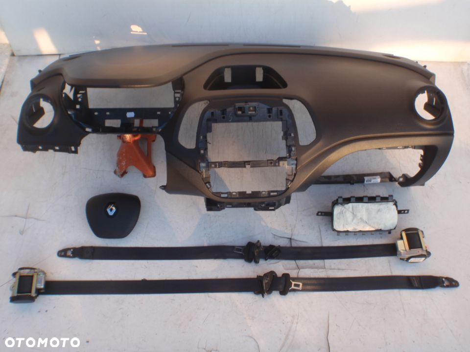 RENAULT CLIO 4 IV CAPTUR AIRBAG PODUSZKA POWIETRZNA KIEROWCY PRZED LIFT PO LIFT oryginał PAS DESKA ! - 12