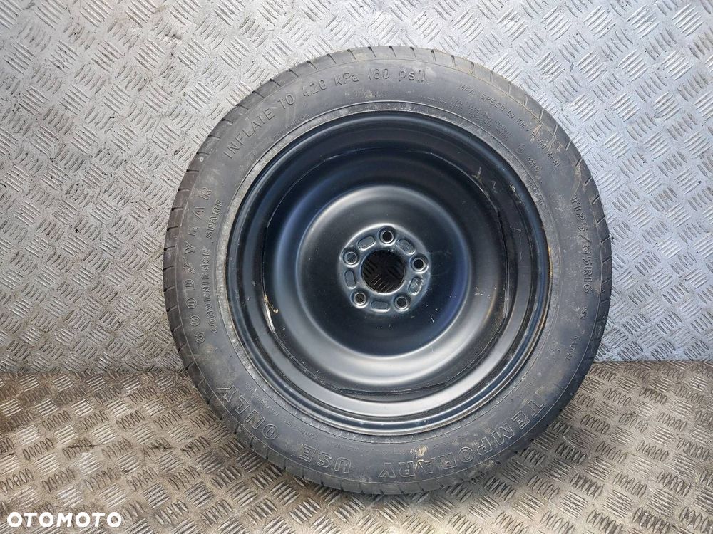 KOŁO DOJAZDOWE DOJAZDÓWKA 5x108 4Jx16 ET25 FI63,4 125/85R16 FORD 1S71MH - 6