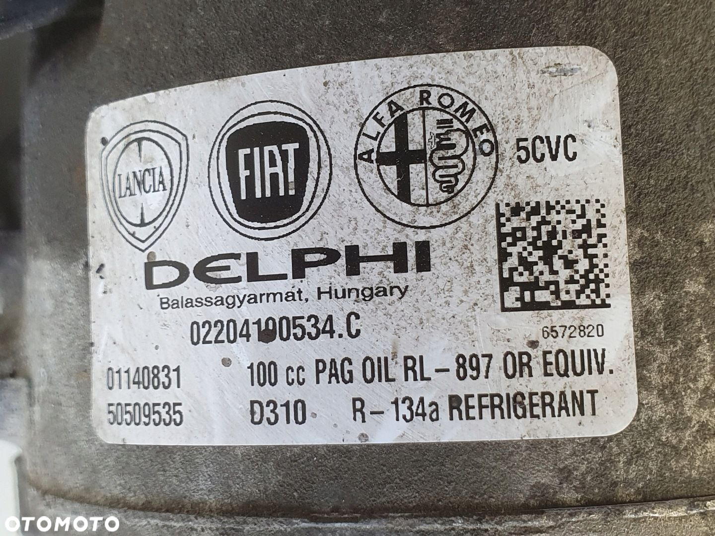 Alfa Romeo Giulietta 2.0 JTDM SPRĘŻARKA KLIMATYZACJI pompa 50509535 - 2