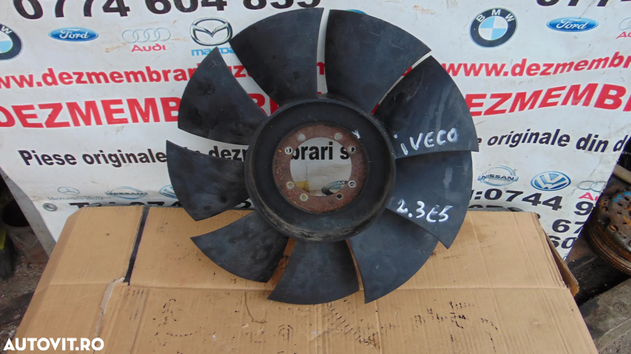 Paleta vascocuplaj Iveco Daily massif 2.3 euro 5 euro 4 paleta racire motor dezmembrez dayli 2.3 - 2
