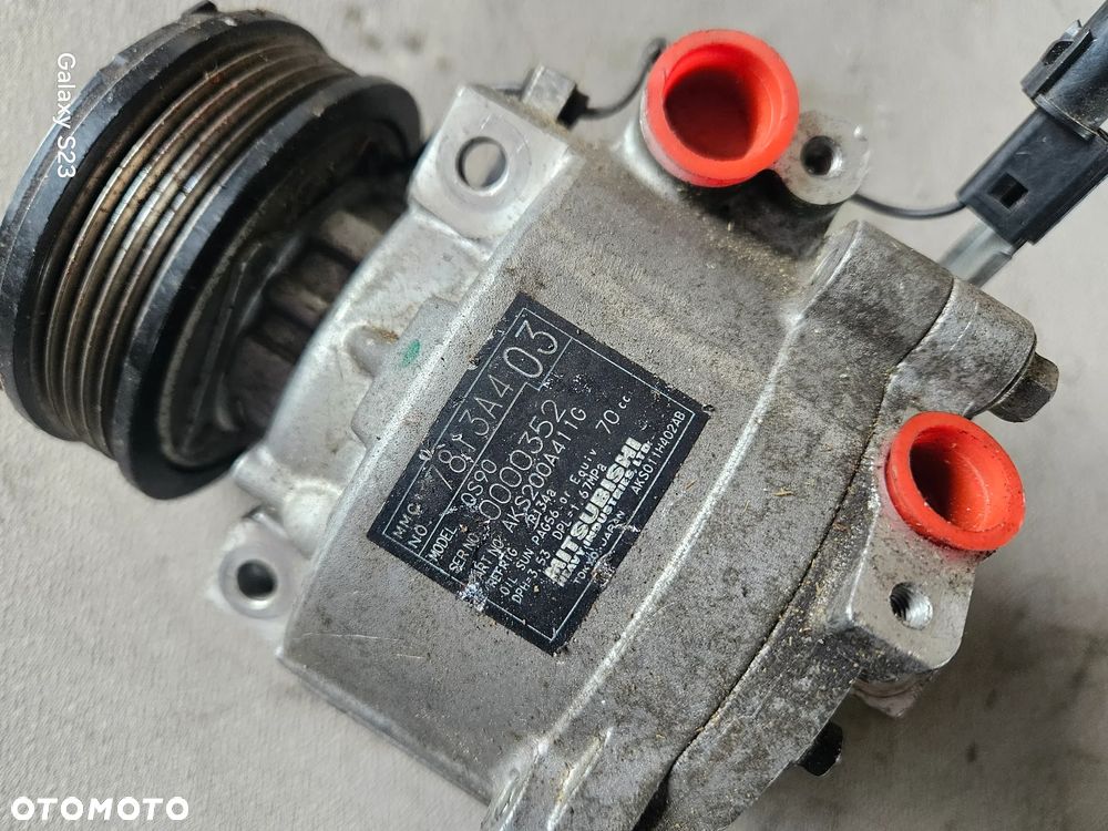 Sprężarka kompresor klimatyzacji Mitsubishi ASX Outlander II 1,6 1,8 DID 2,0 7813A403 - 2