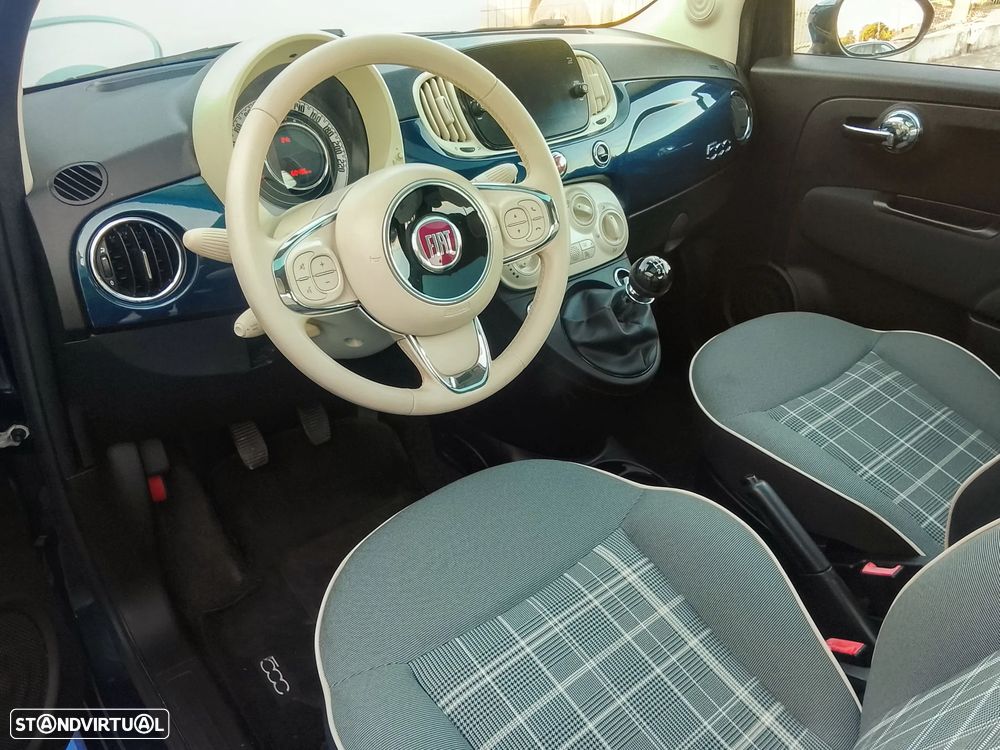 Fiat 500 1.2 Lounge S&S - 6