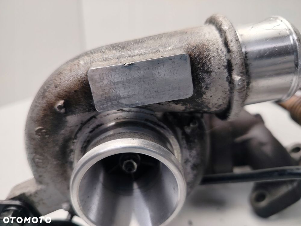 hyundai i20 i 1.4 crdi turbo turbina turbosprężarka 28201-2a730 - 8