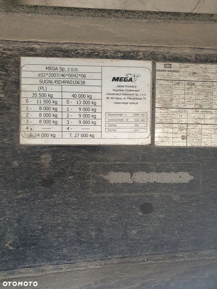 Mega wywrotka 45 m3 - 4