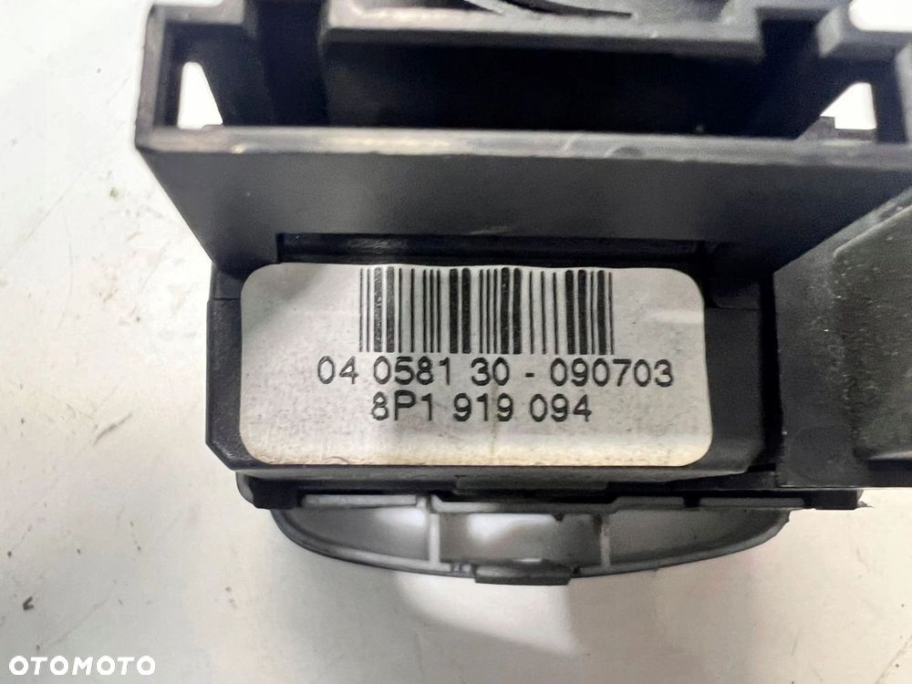 WŁĄCZNIK ŚWIATEŁ AUDI A3 8P 8P1941531G - 6