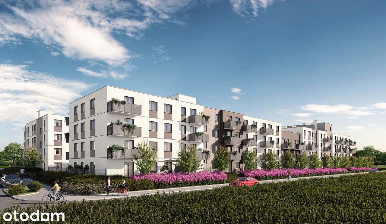 3-pokojowe mieszkanie 62m2 + balkon