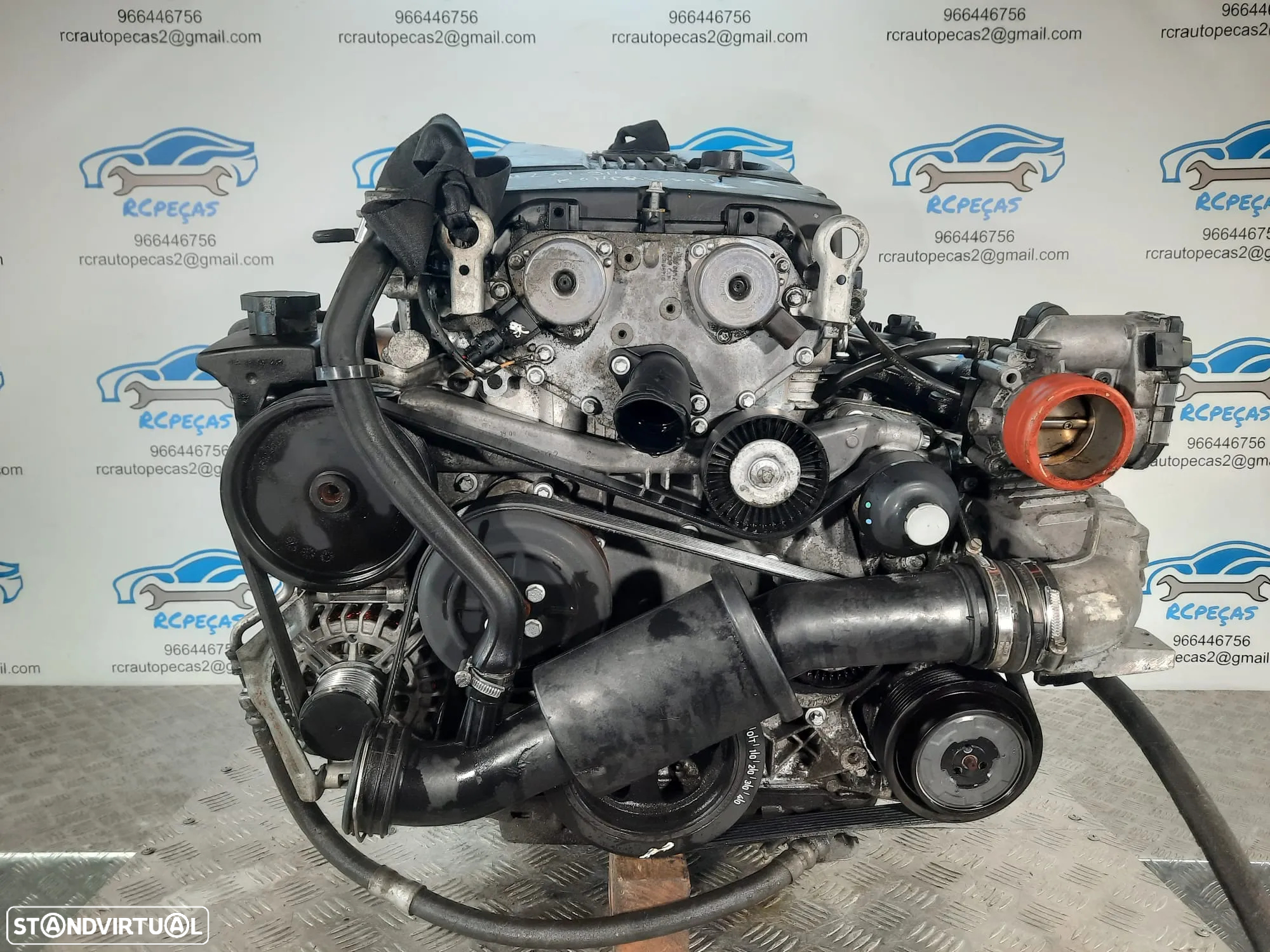 MOTOR COMPLETO 160 16V 130CV M271911 271911 KOMPRESSOR MERCEDES BENZ CLC CL203 W203 MOTOR ARRANQUE BIMASSA ALTERNADOR COMPRESSOR AR CONDICIONADO BOMBA DIRECAO DIREÇÃO TURBO INJETOR INJETORES - 10
