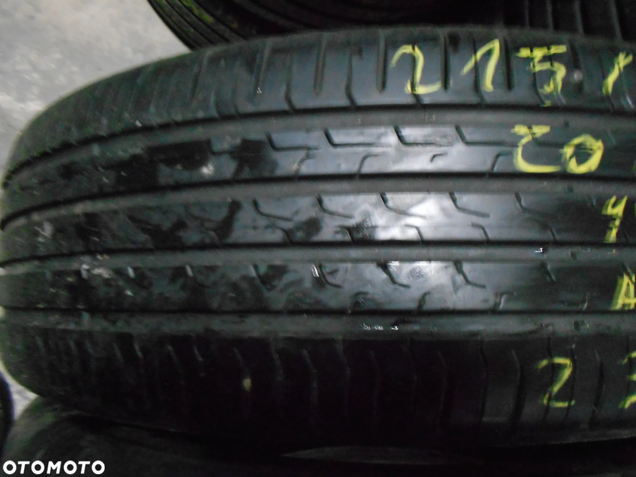 OPONY 215/65R17 CONTINENTAL ECO CONTACT 6 AO1 DOT2321  7.5MM - 3