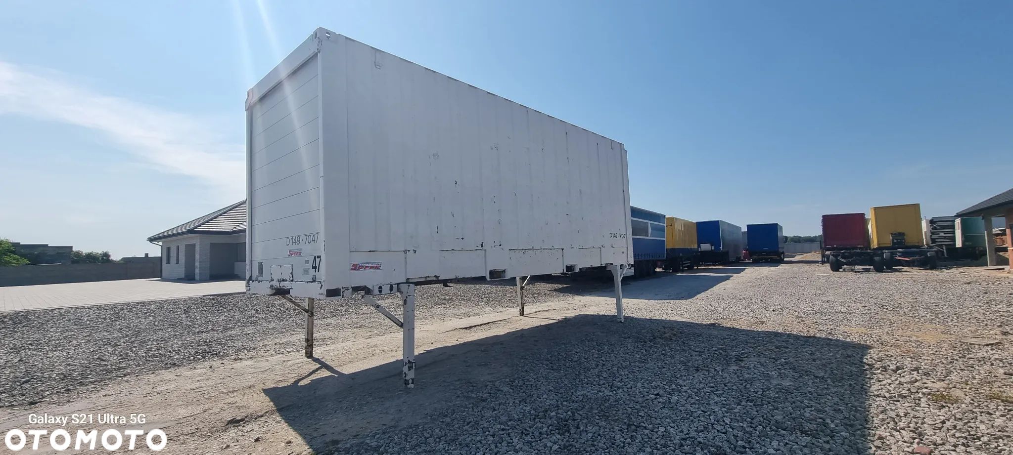 Krone 9.500zł netto KONTENER BDF 7.45x2.60m STALOWY ZAMYKANY ROLETĄ IDEALNY NA GARAŻ MAGAZYN MOŻLIWOŚĆ TRANSPORT - 1