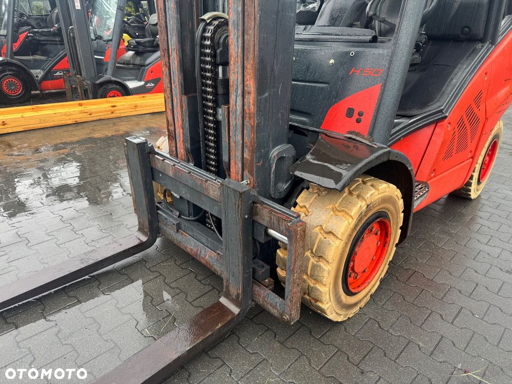 Linde Linde H50D triplex przesuw Kontenerowy diesel  h45 h40 - 5