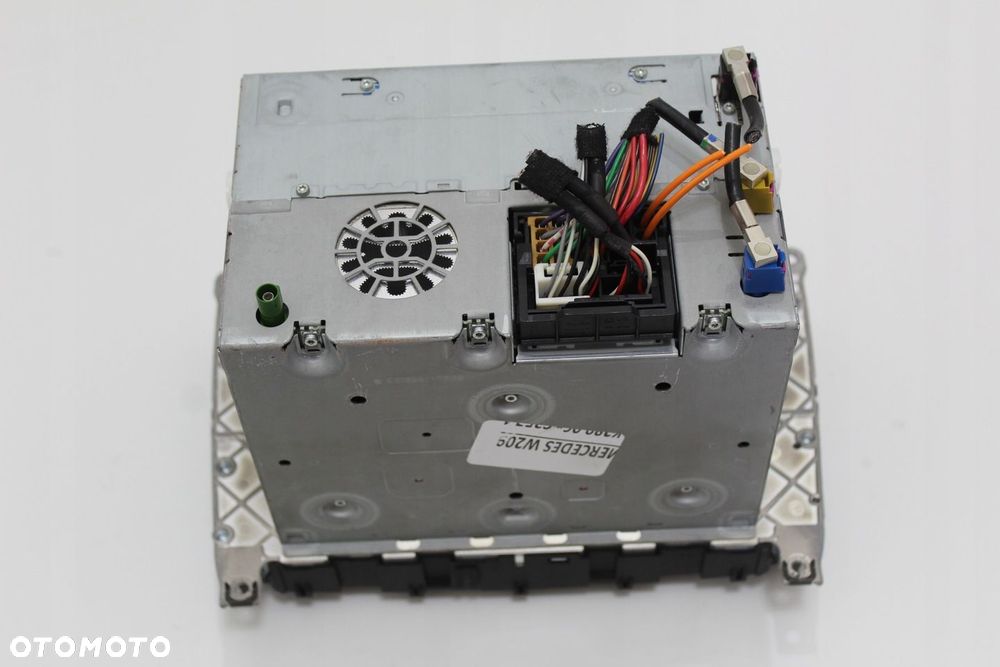 Comand radio nawigacja OE Mercedes CLK W209 Lift A2098208289 A2098207289 - 13