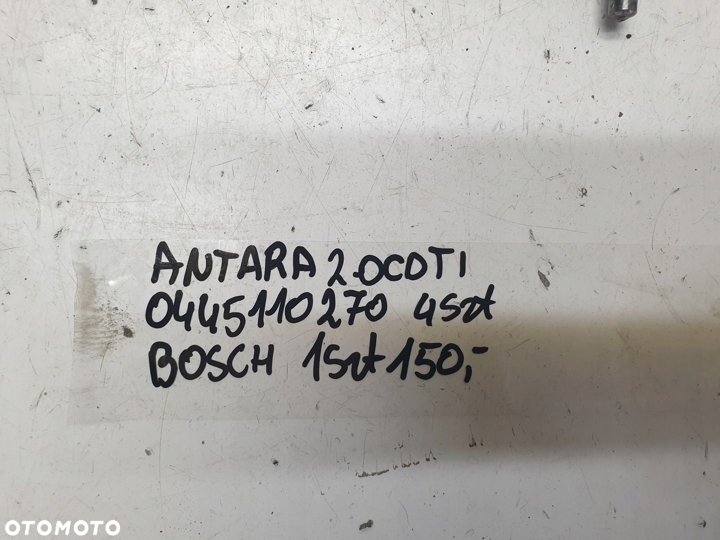 WTRYSK WTRYSKIWACZ OPEL ANTARA 2.0 CDTI BOSCH 0445110270 - 5